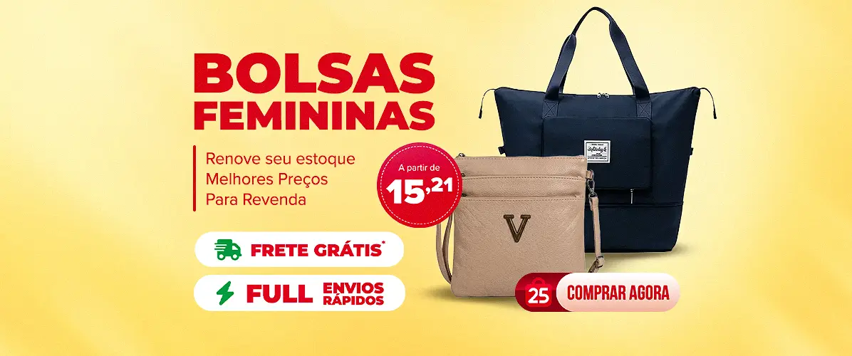 Bolsas Femininas no Atacado