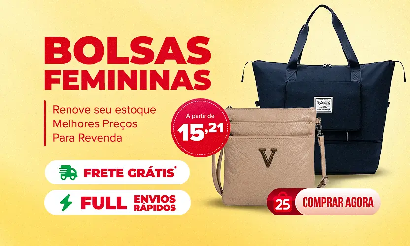 Bolsas Femininas no Atacado