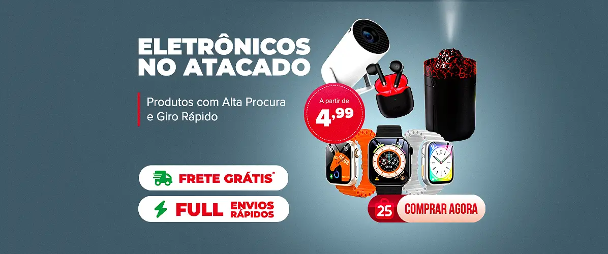 Eletr&ocirc;nicos no Atacado