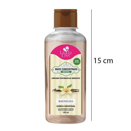 Limpador Aromatizante Perfumador De Ambientes 140ml Baunilha