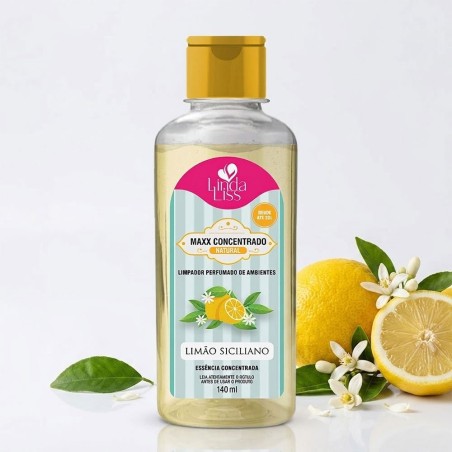 Limpador Aromatizante Perfumador De Ambientes 140ml Limão Siciliano