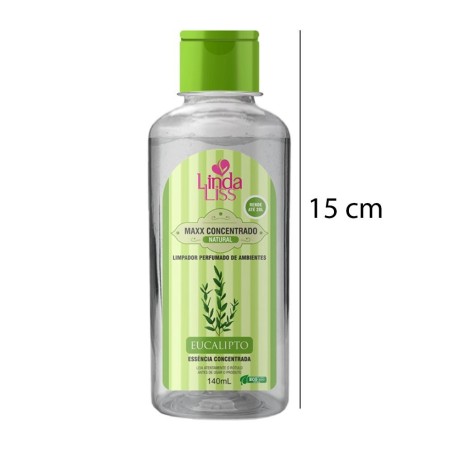 Limpador Aromatizante Perfumador De Ambientes 140ml Eucalipto