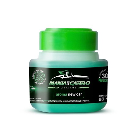 Odorizador Aromatizador Líquido Automotivo 80ml Fragrância New Car