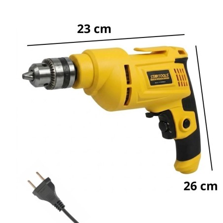Furadeira De Impacto 127 V Potente 600W Multiuso Startools